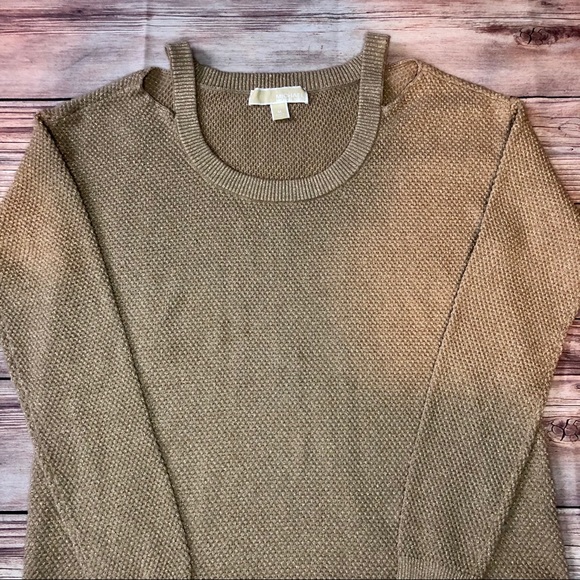 Michael Kors | Medium | Gold | cold-shoulder top - Picture 5 of 13